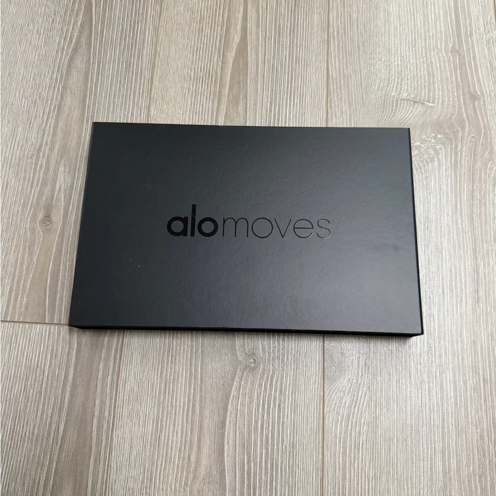 Alo Moves 1 year membership gift box Pilates clean girl LA fitness workout